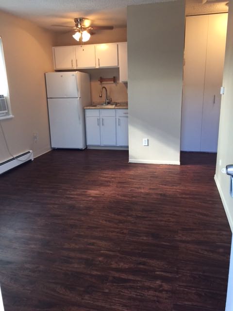 Remodeled apartment interior